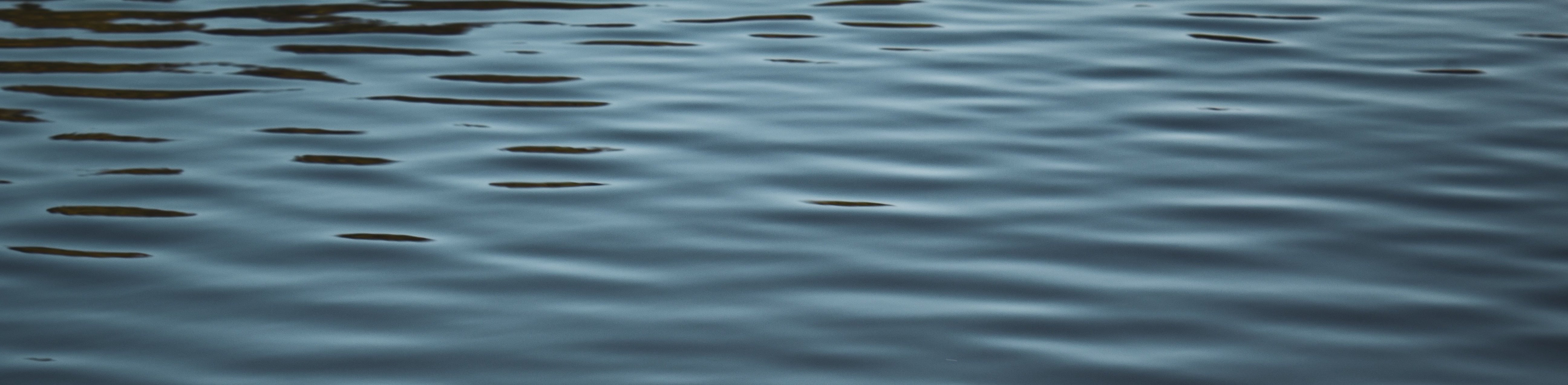 Surface of water with ripples
